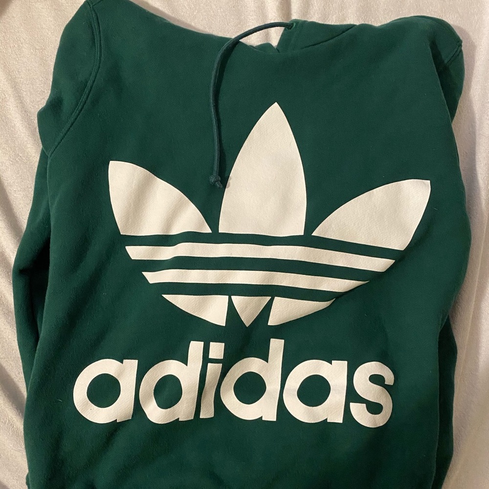 Green Adidas original sweater